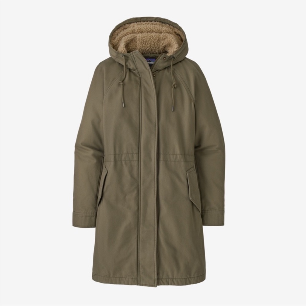 Patagonia Prairie Dawn Khaki Insulated Parka